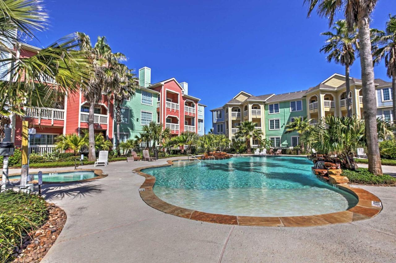 Colorful Galveston Retreat Steps From Beach And Pool Екстериор снимка