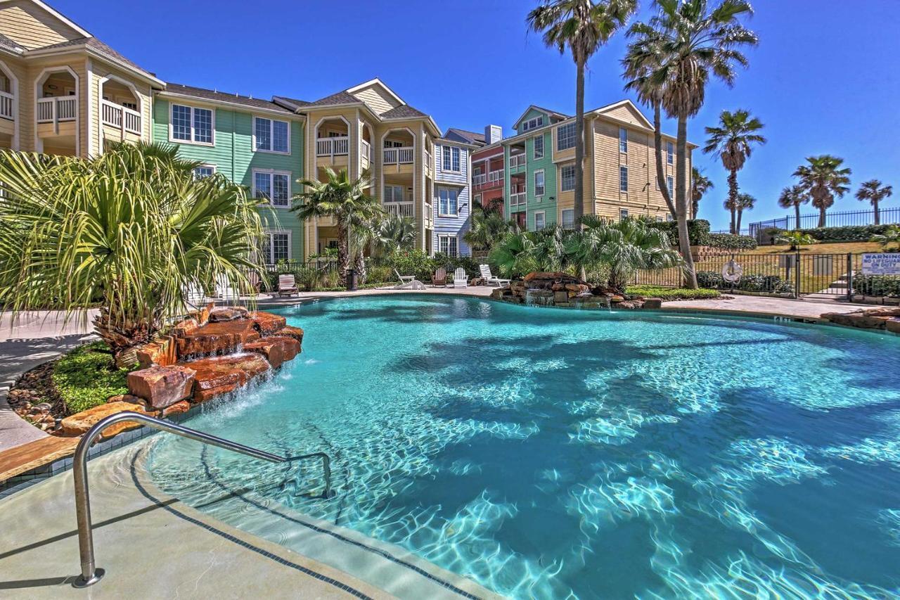 Colorful Galveston Retreat Steps From Beach And Pool Екстериор снимка
